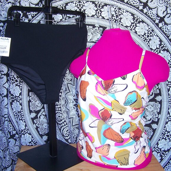 J. Crew Other - J.Crew & Lime Ricki NWT Tankini Set Sz M/L